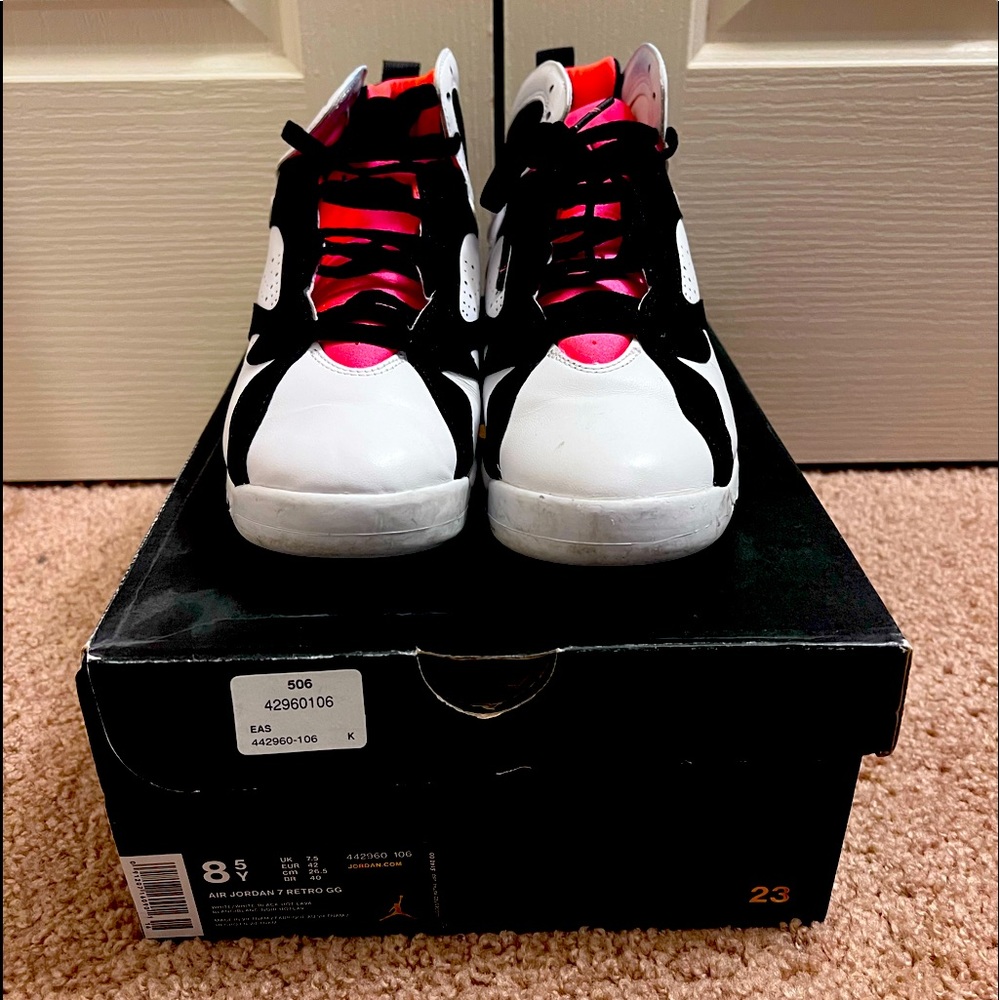Jordan 7 retro og used size 8.5